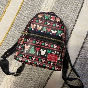 Disney Christmas Loungefly backpack